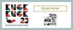 2023: Beliebtester Hof KUCKUCK 23 (Schwarzwald Genuss-Award)